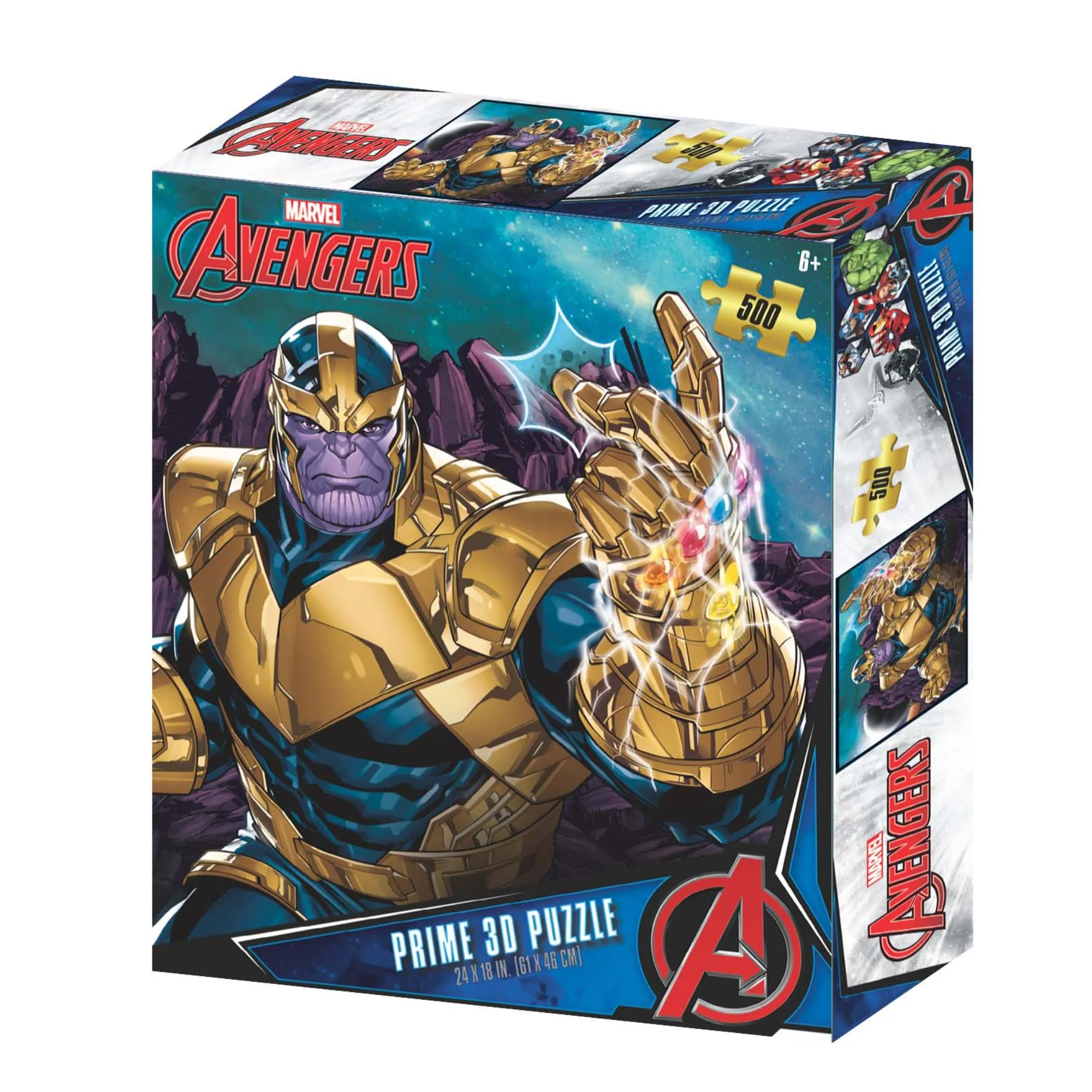 Marvel Avengers Thanos Prime 3D 500 Piece Puzzle