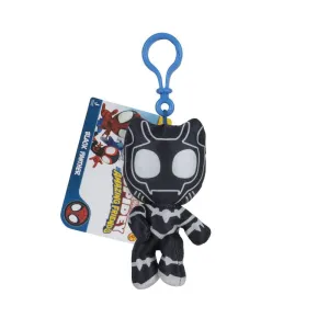 Marvel Spidey & His Amazing Friends Clip Plush Black Panther
