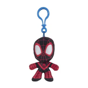 Marvel Spidey & His Amazing Friends Clip Plush Miles Morales: Spider-Man