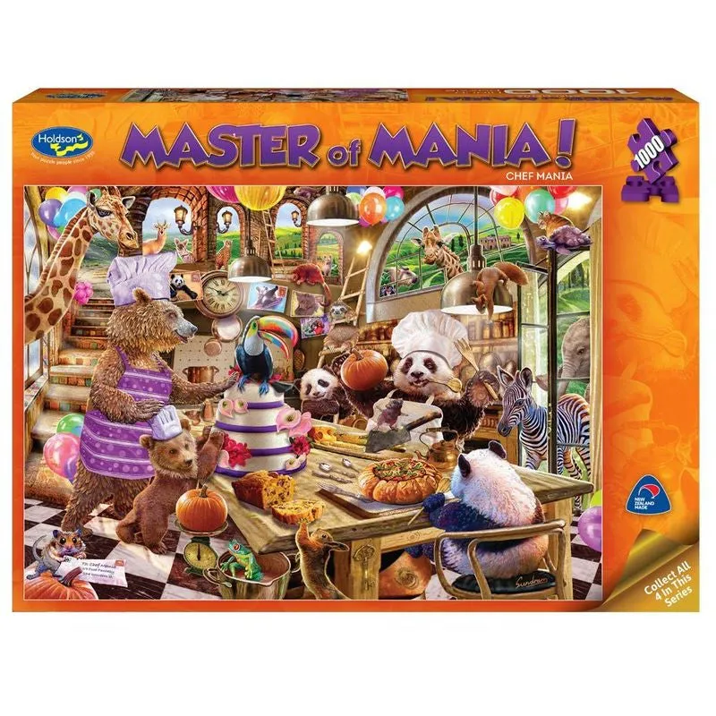 Master Of Mania Chef Mania 1000 Piece Puzzle