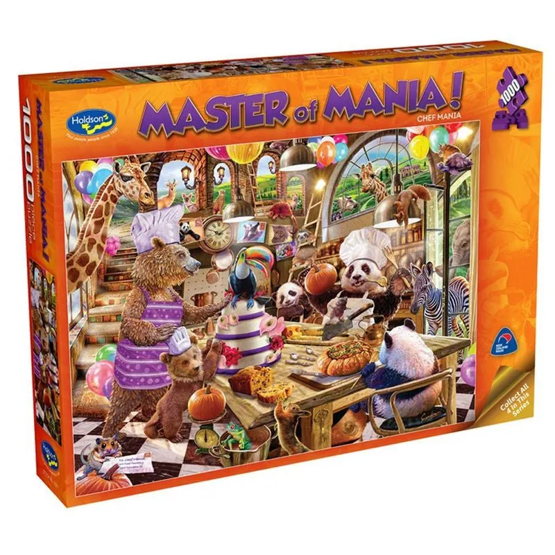 Master Of Mania Chef Mania 1000 Piece Puzzle