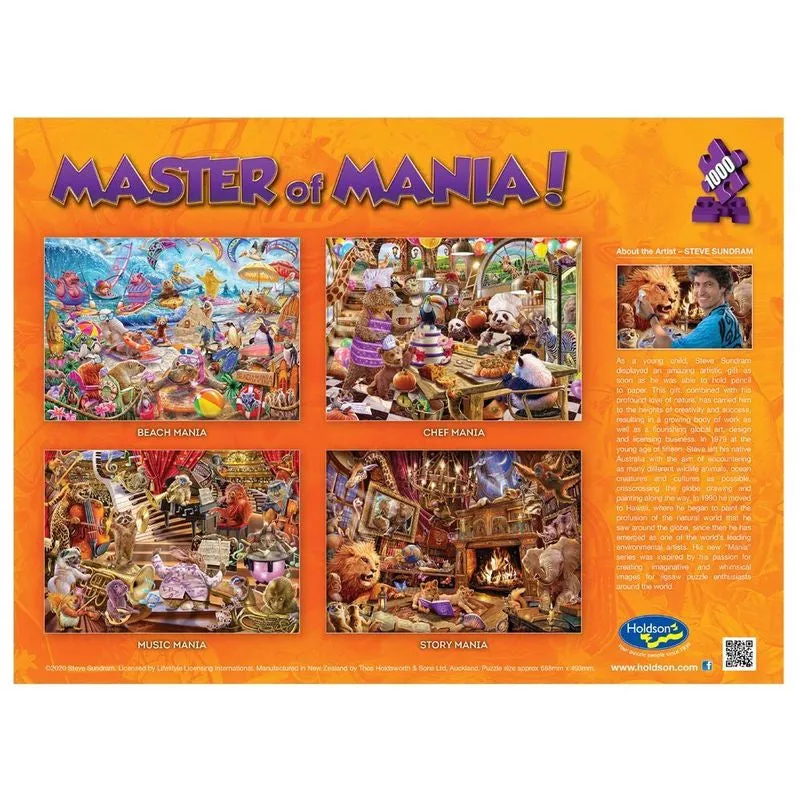 Master Of Mania Chef Mania 1000 Piece Puzzle