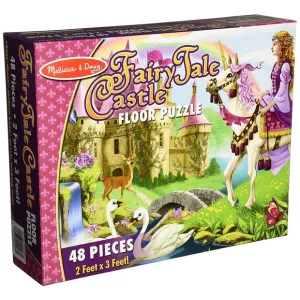 Melissa & Doug Fairy Tale Castle 48 Piece Floor Puzzle