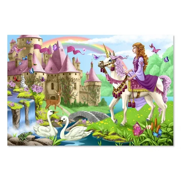 Melissa & Doug Fairy Tale Castle 48 Piece Floor Puzzle