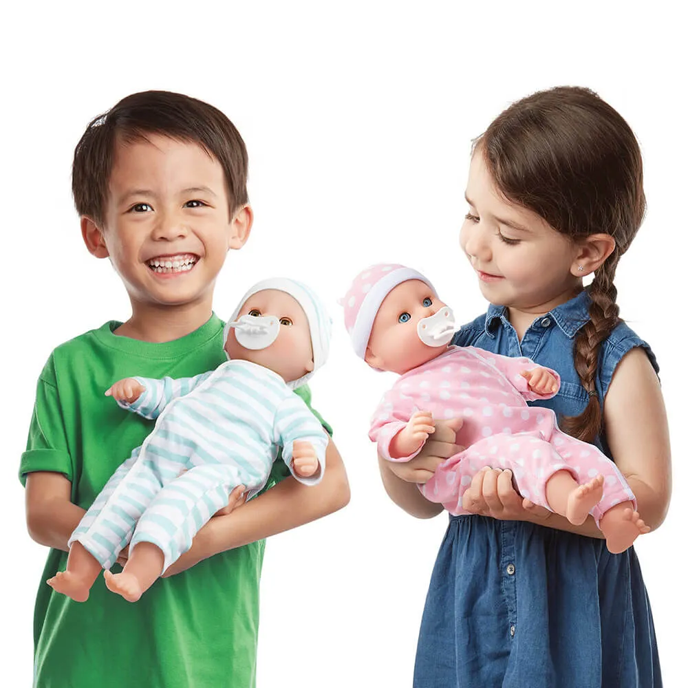 Melissa and Doug Mine to Love Twins Luke & Lucy Dolls