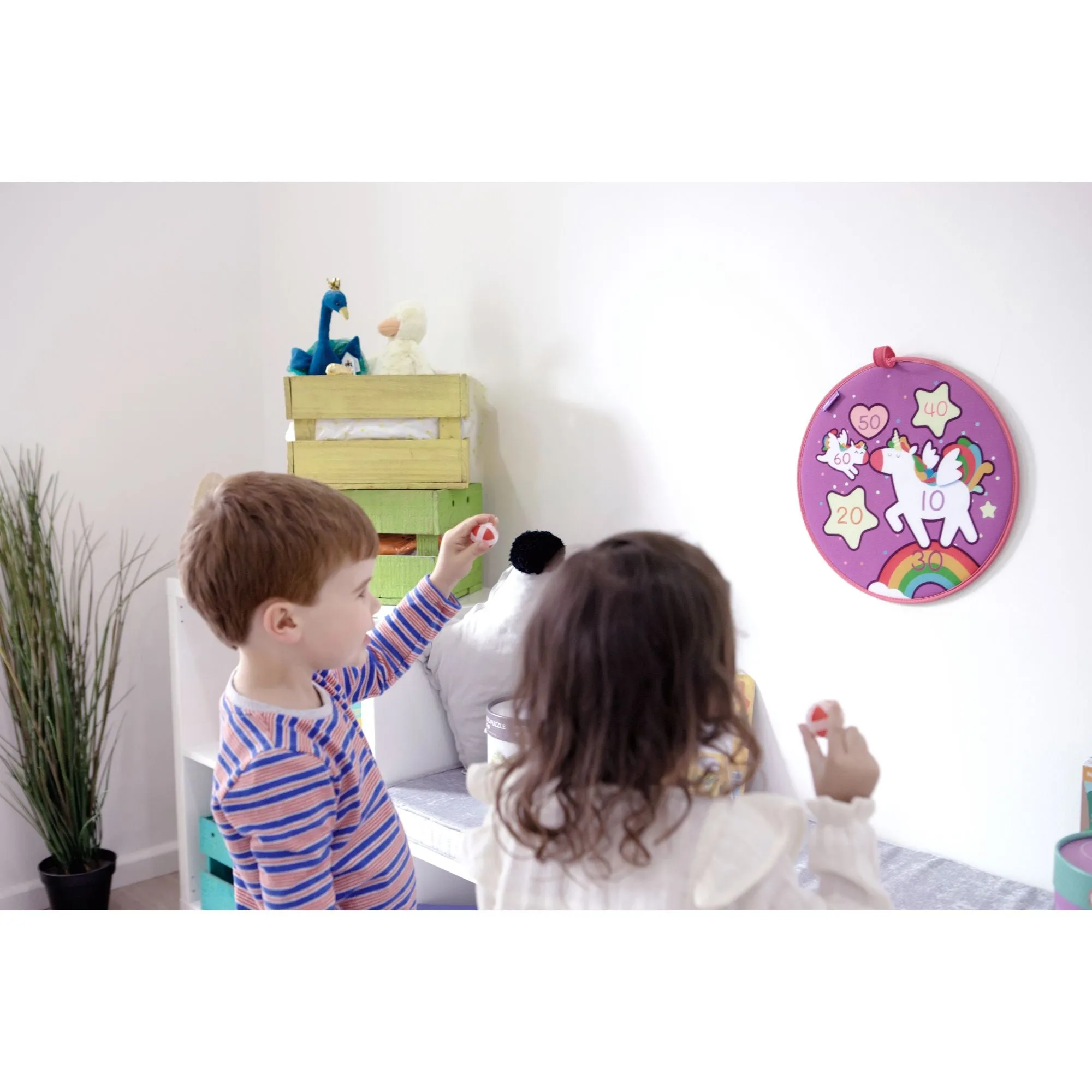 MierEdu Dartboard Game Magic Unicorn