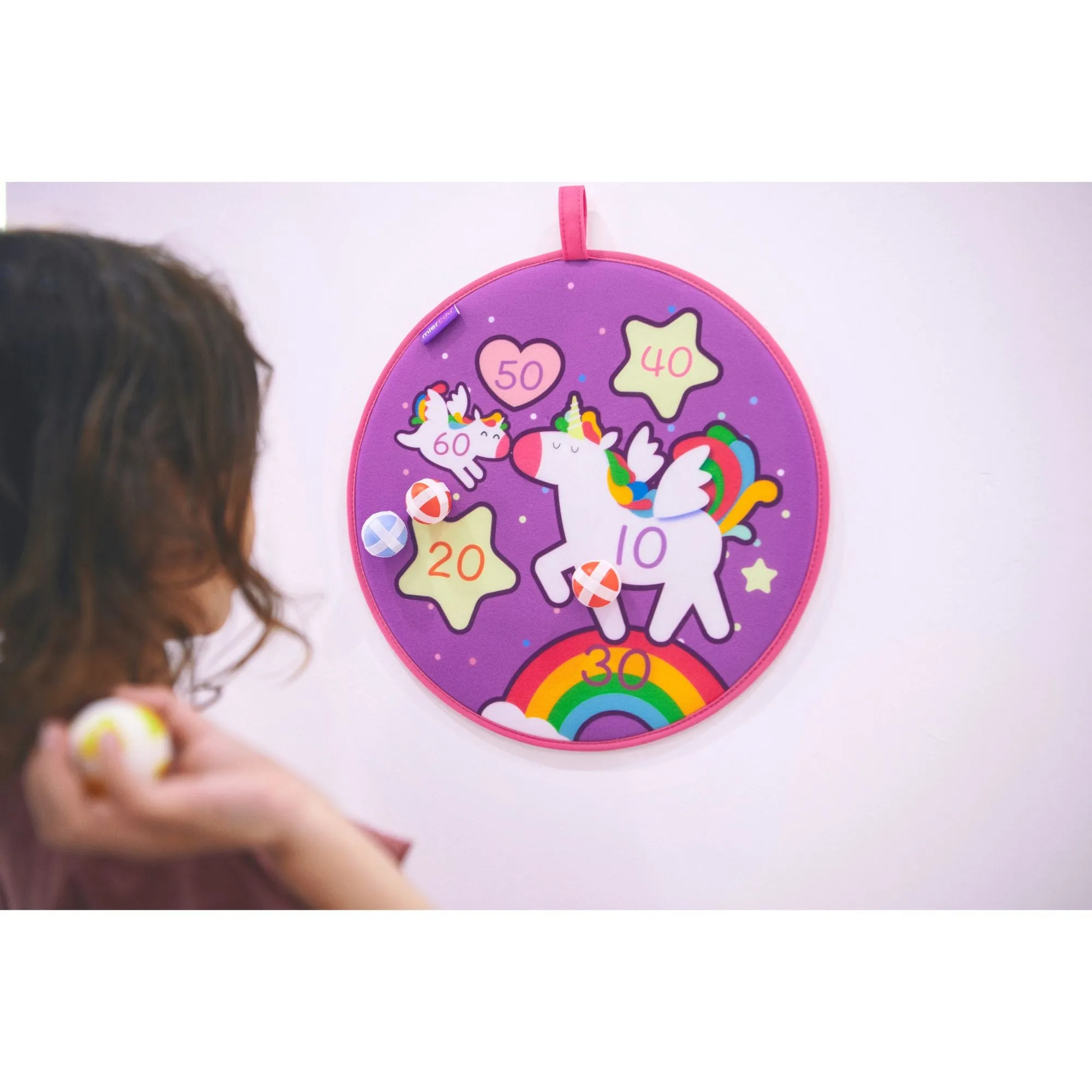 MierEdu Dartboard Game Magic Unicorn