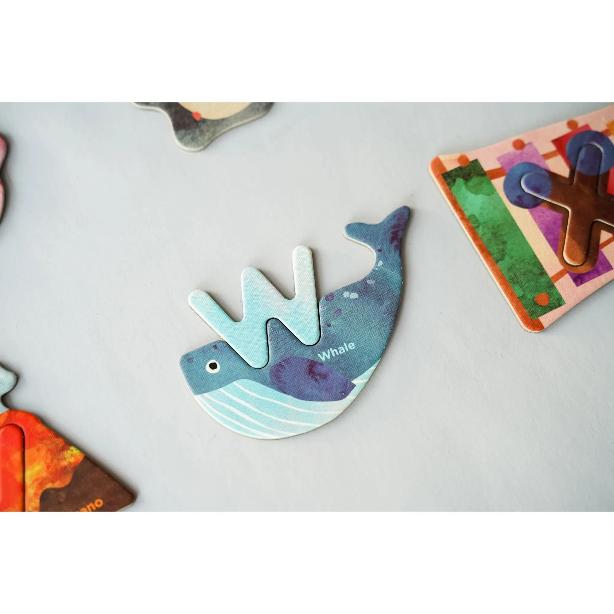 MierEdu Matching Abc Magnetic Puzzle