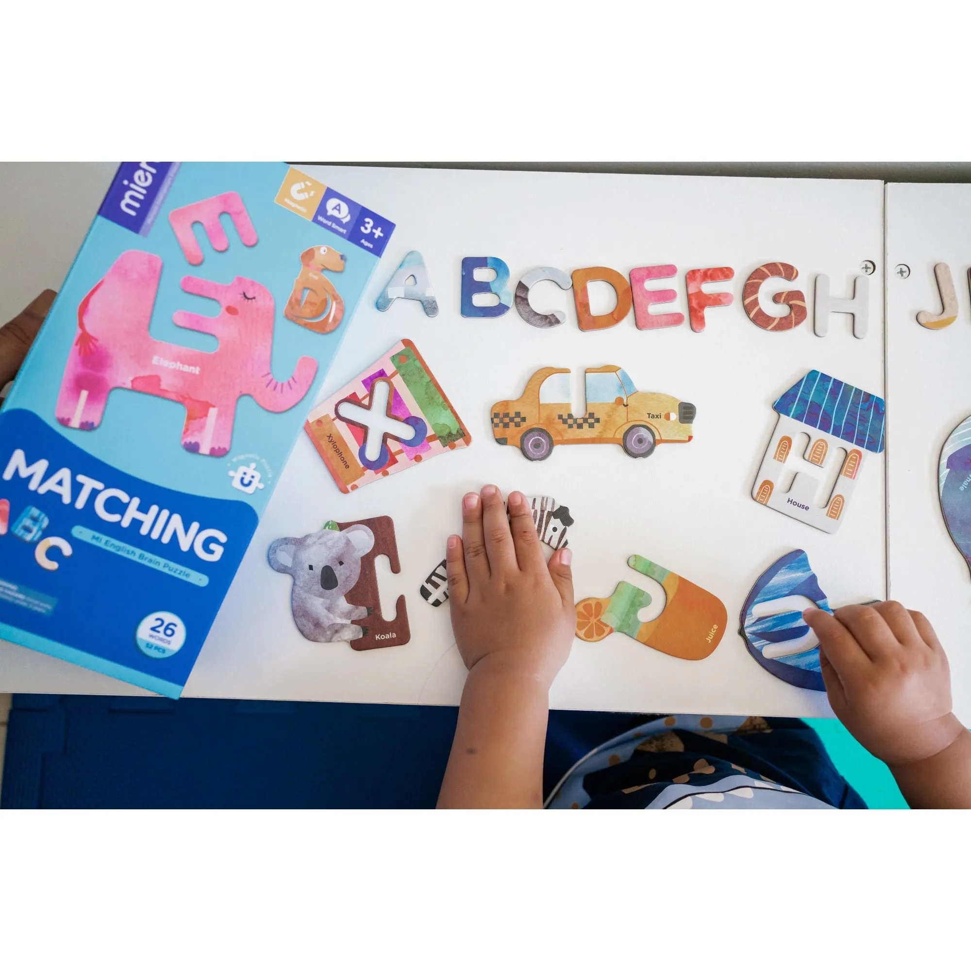 MierEdu Matching Abc Magnetic Puzzle