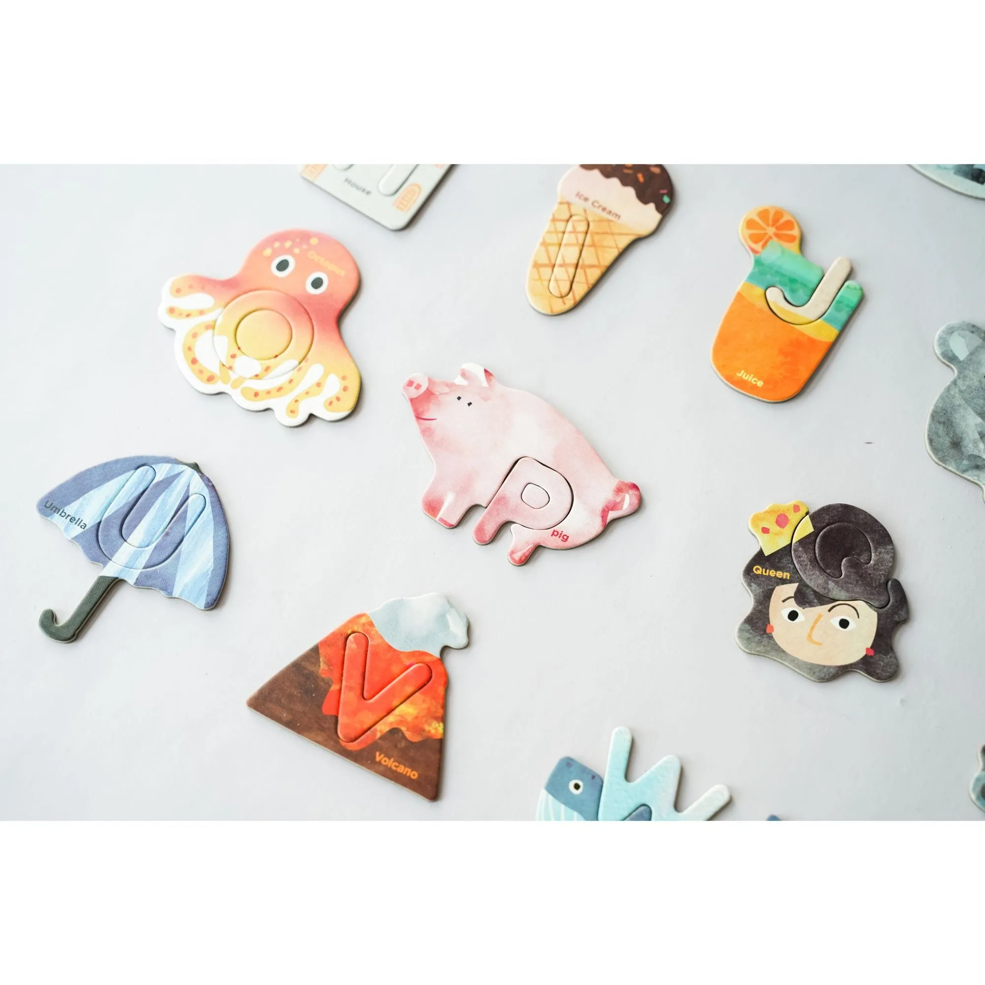 MierEdu Matching Abc Magnetic Puzzle