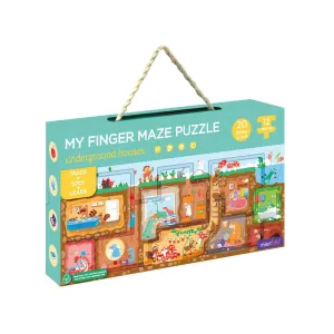 Mieredu My Finger Maze Puzzle Underground Houses