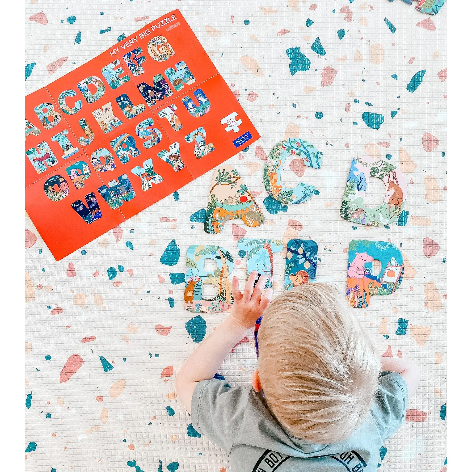 MierEdu My Very Big Puzzle Of Abc