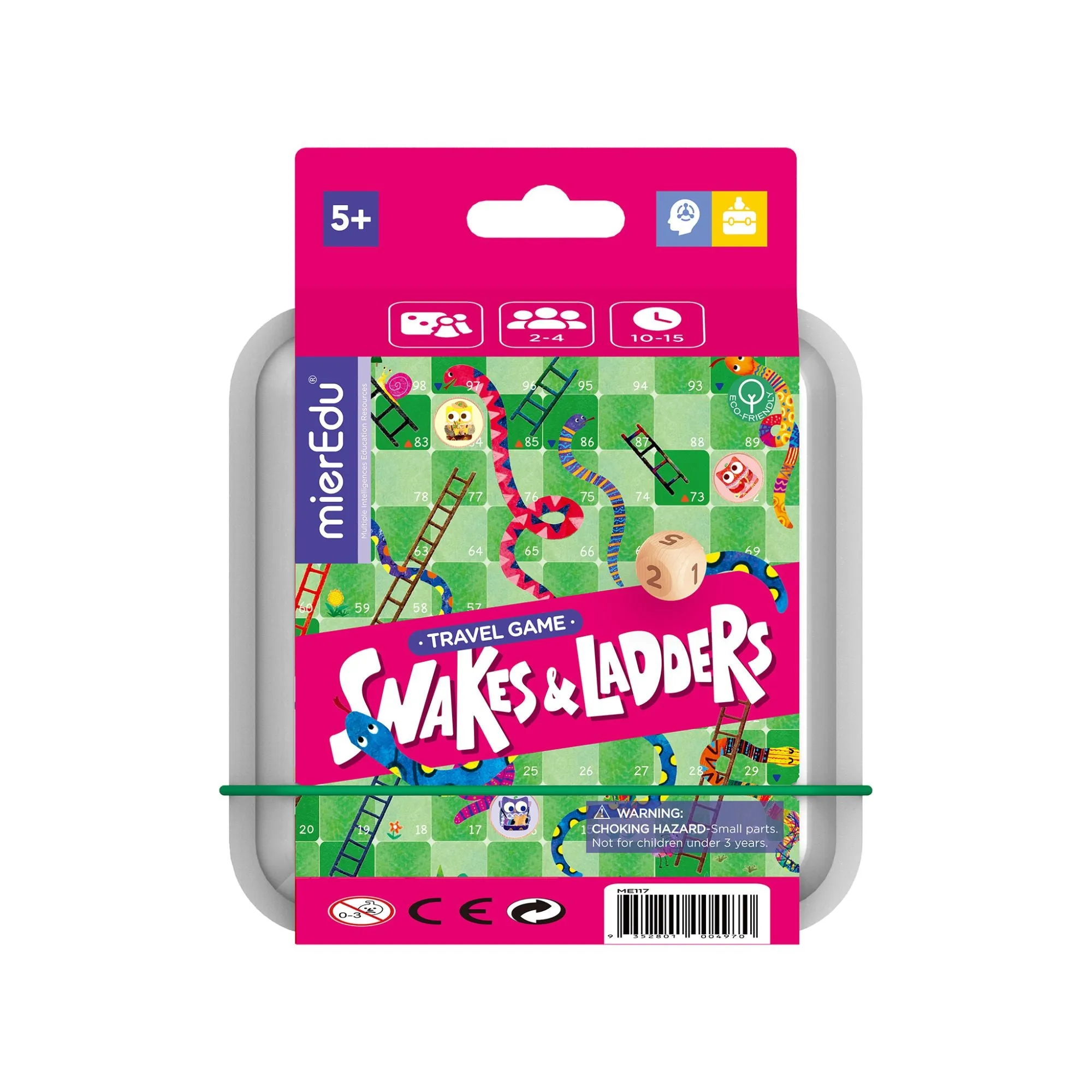 MierEdu Travel Games - Snake And Ladder