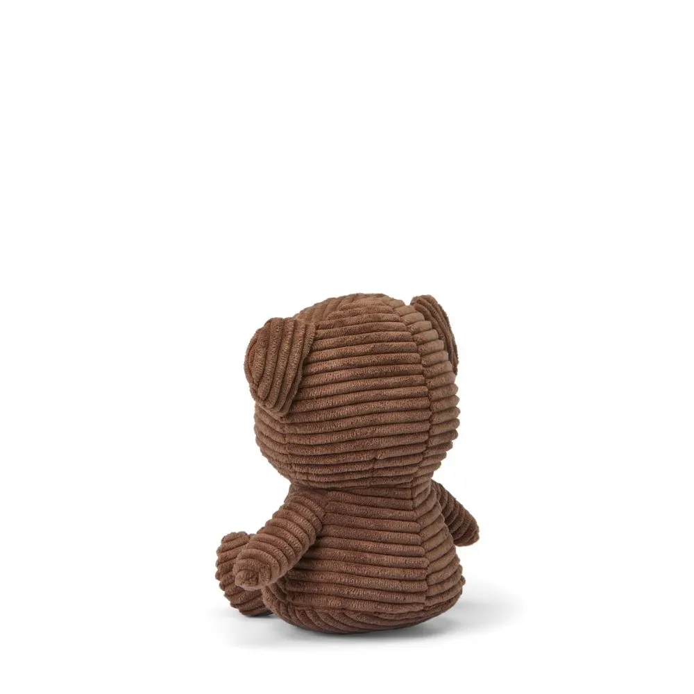 Miffy Bon Ton Toys Boris Bear Eco Corduroy Brown - 17 cm - 7''