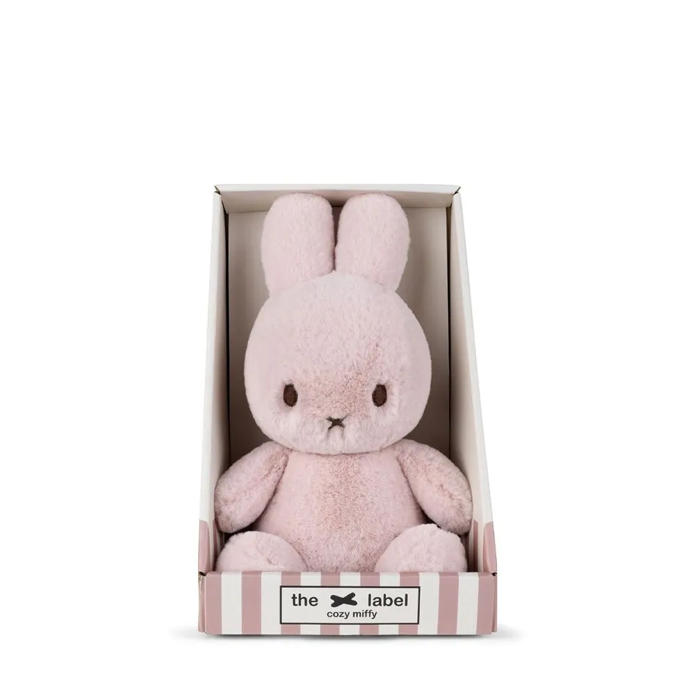 Miffy Bon Ton Toys Cozy Miffy Soft Pink in Giftbox - 23 cm - 9"