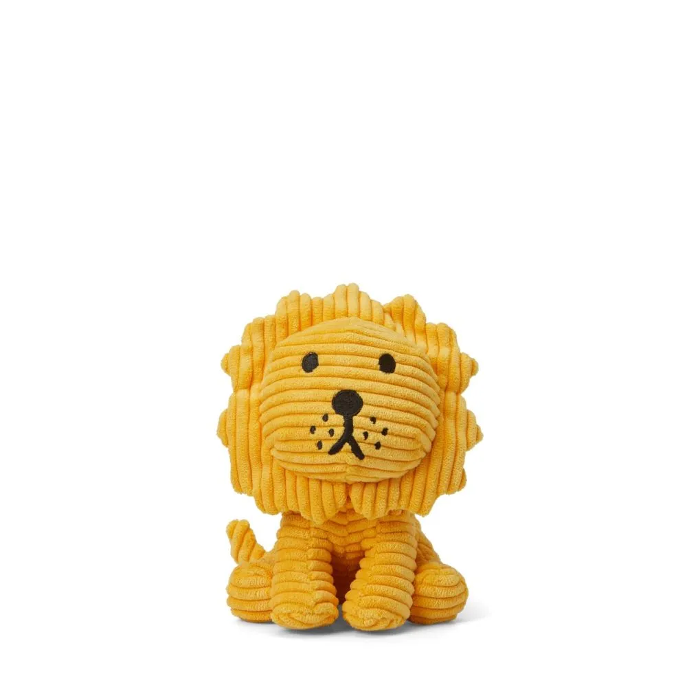 Miffy Bon Ton Toys Lion Eco Corduroy Yellow - 17 cm - 7''