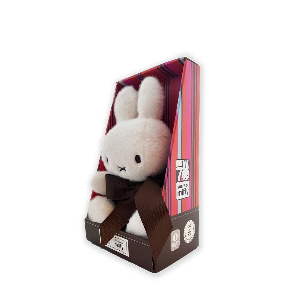 Miffy Bon Ton Toys Ltd. Edition Miffy Eco Offwhite in Giftbox - 34 cm - 13,5"