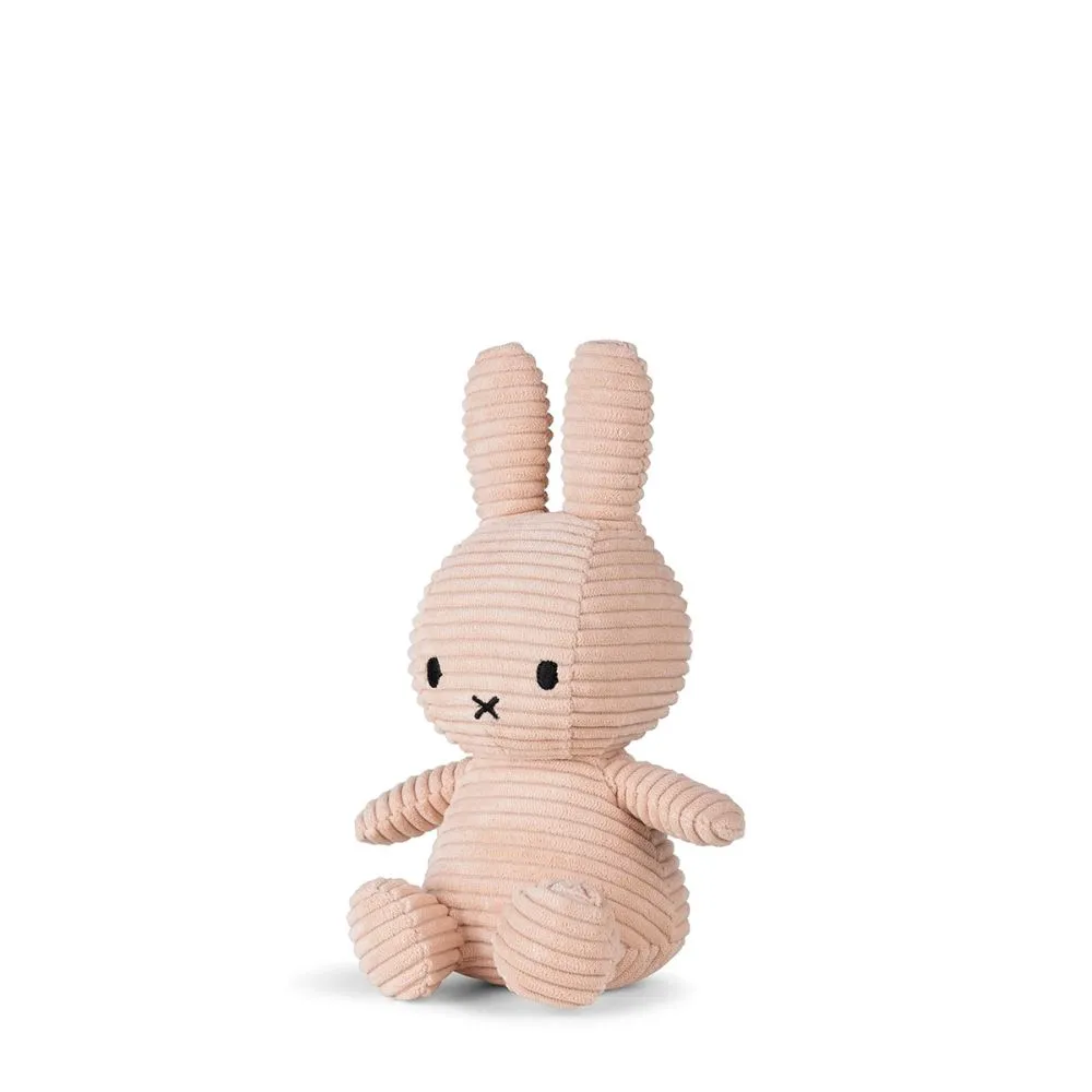 Miffy Bon Ton Toys Miffy Eco Corduroy Misty Rose - 23 cm - 9"