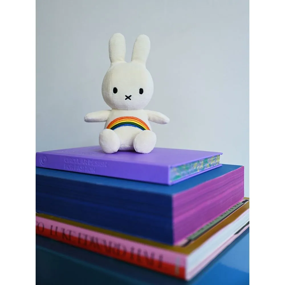 Miffy Bon Ton Toys Miffy Rainbow Offwhite - 18 cm - 7"