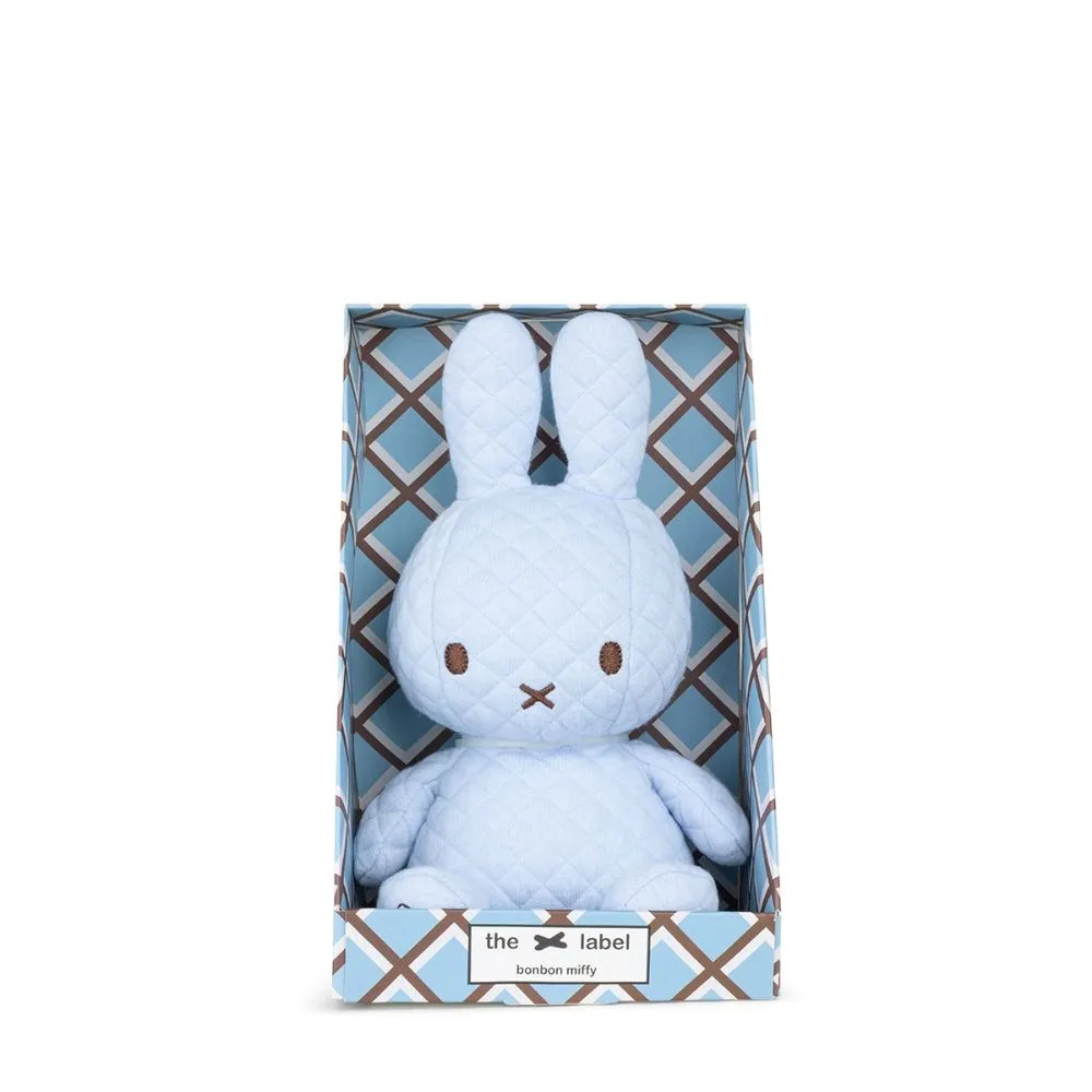 Miffy Bonbon Miffy Sitting Blue in Giftbox - 23 cm - 9"