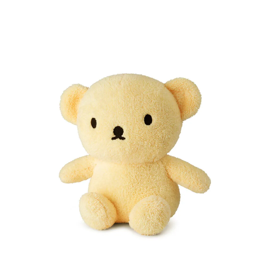 Miffy Boris Bear Terry Light Yellow - 24cm
