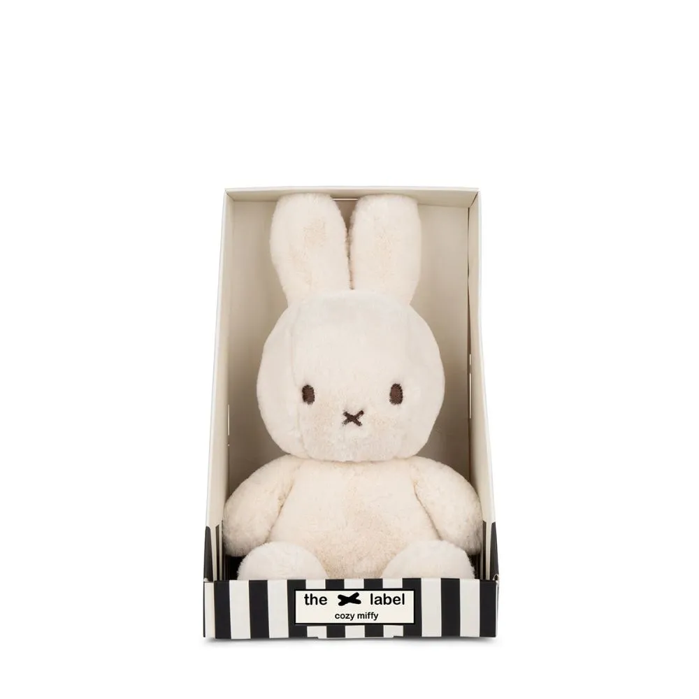Miffy Cozy Miffy Sitting Cream in Giftbox - 23 cm - 9"