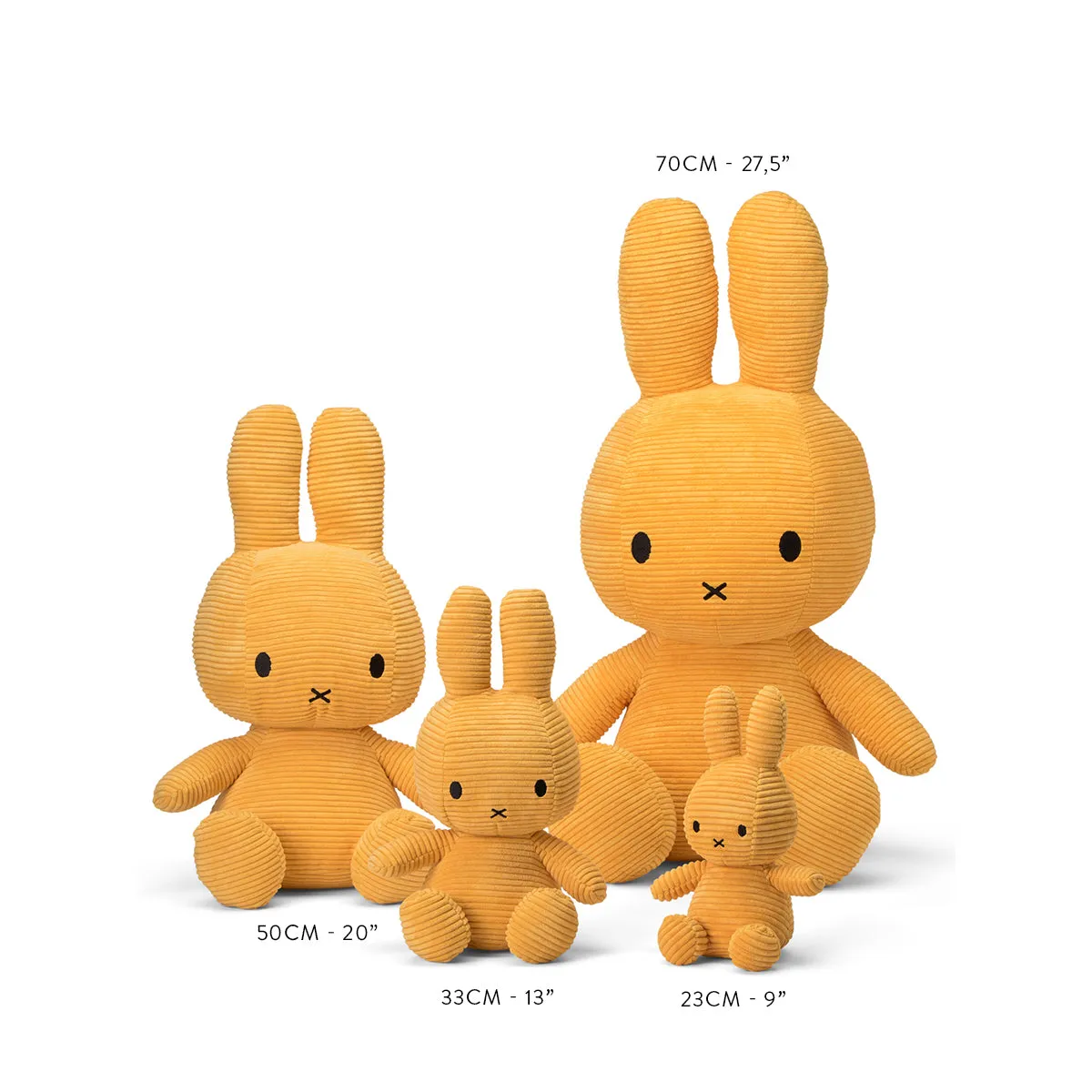 Miffy Terry Light Grey - 23cm