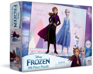 MJM Crown 300 Piece Puzzle Disney Frozen Best Sisters