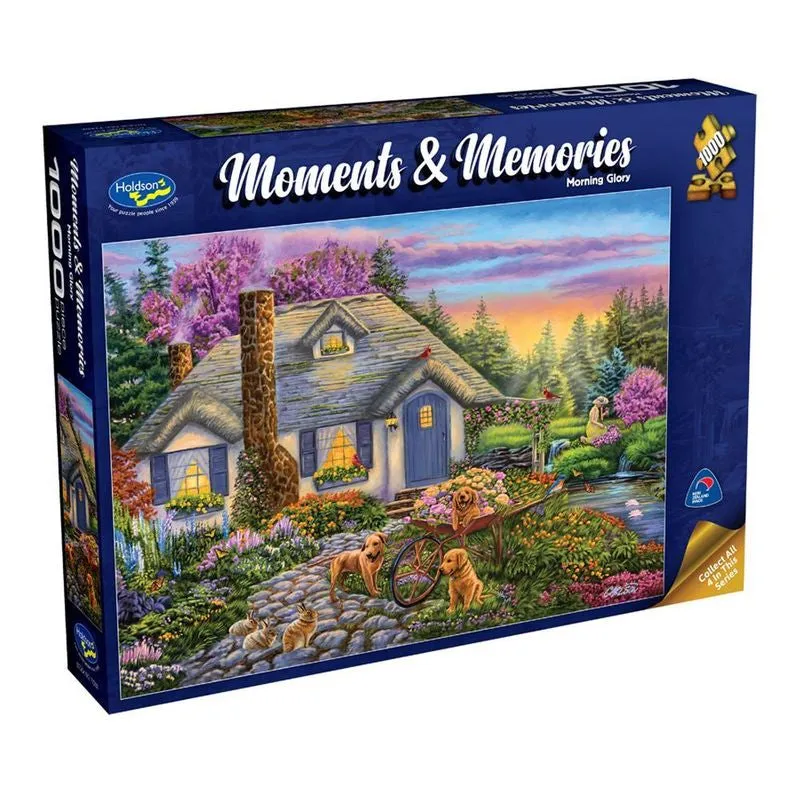 Moments & Memories Morning Glory 1000 Piece Puzzle