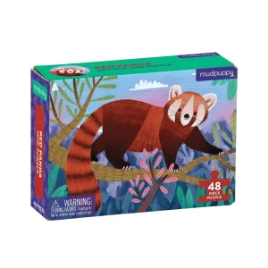 Mud Puppy Red Panda 48 Piece Mini Puzzle