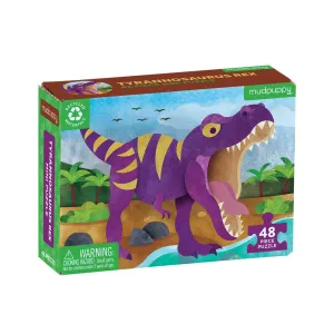 Mud Puppy Tyrannosaurus Rex 48 Piece Mini Puzzle