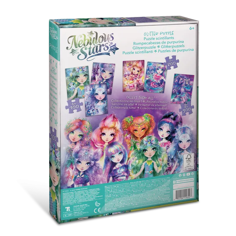 Nebulous Stars 100 Piece Glitter Puzzle Marinia & Octavia