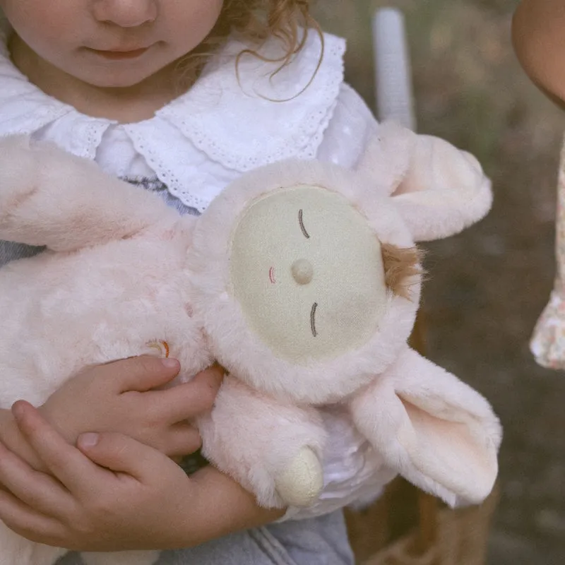Olli Ella | Lullaby Cozy Dinkum Bunny Moppet Pink