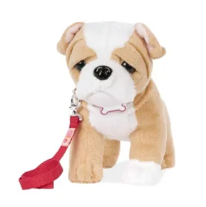 Our Generation 6 Inch(15cm) Standing Puppy Bulldog