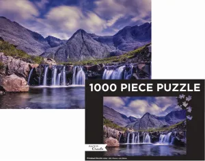 PAPER CREATE 1000 PIECE PUZZLE WATERFALL