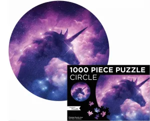 PAPER CREATE 1000 PIECE ROUND PUZZLE UNICORN
