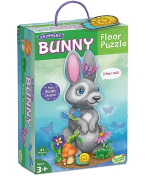 Peaceable Kingdom Floor Puzzle Bunny