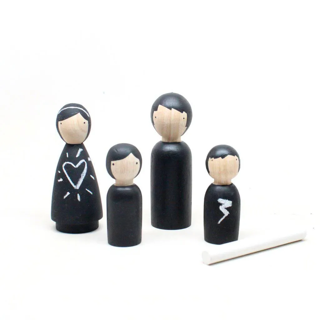 Peg Dolls : The Chalk Dolls LAST ONE