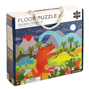 Petit Collage Dinosaur Kingdom 24 Piece Floor Puzzle