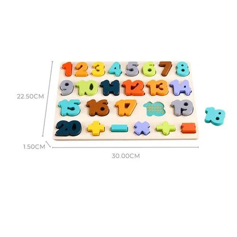 PHOOHI NUMBER CHUNKY PUZZLE