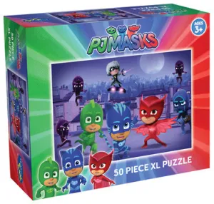 Pj Masks 50 Piece Xl Puzzle Into The Night