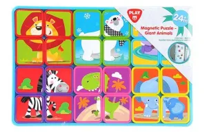 Playgo Toys Ent. Ltd. Magnetic Puzzle Animals