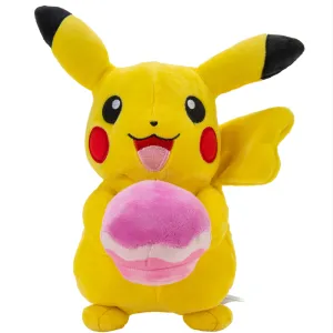 Pokemon 20cm Valentines Plush Pikachu With Cupcake Accessory