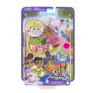 Polly Pocket Big Pocket World Flower Garden Bunny Compact