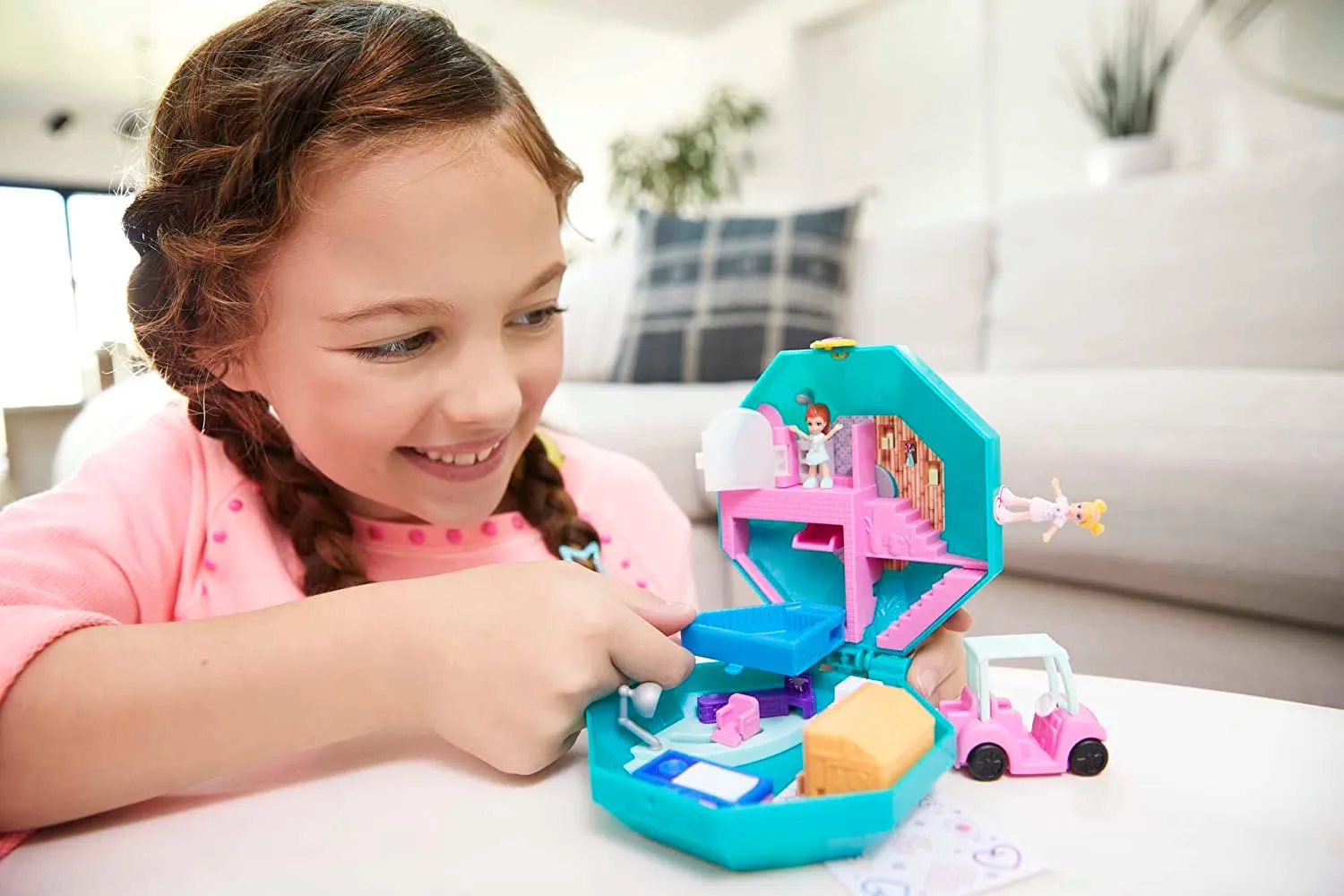 Polly Pocket Big Pocket World Pamperin' Perfume Spa Compact