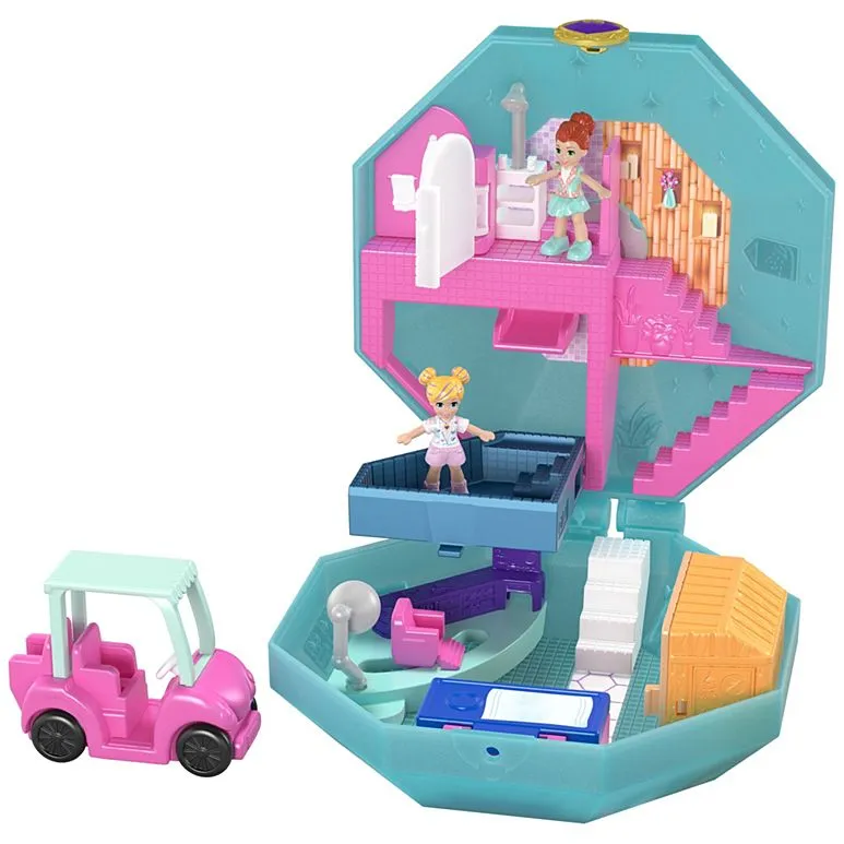 Polly Pocket Big Pocket World Pamperin' Perfume Spa Compact