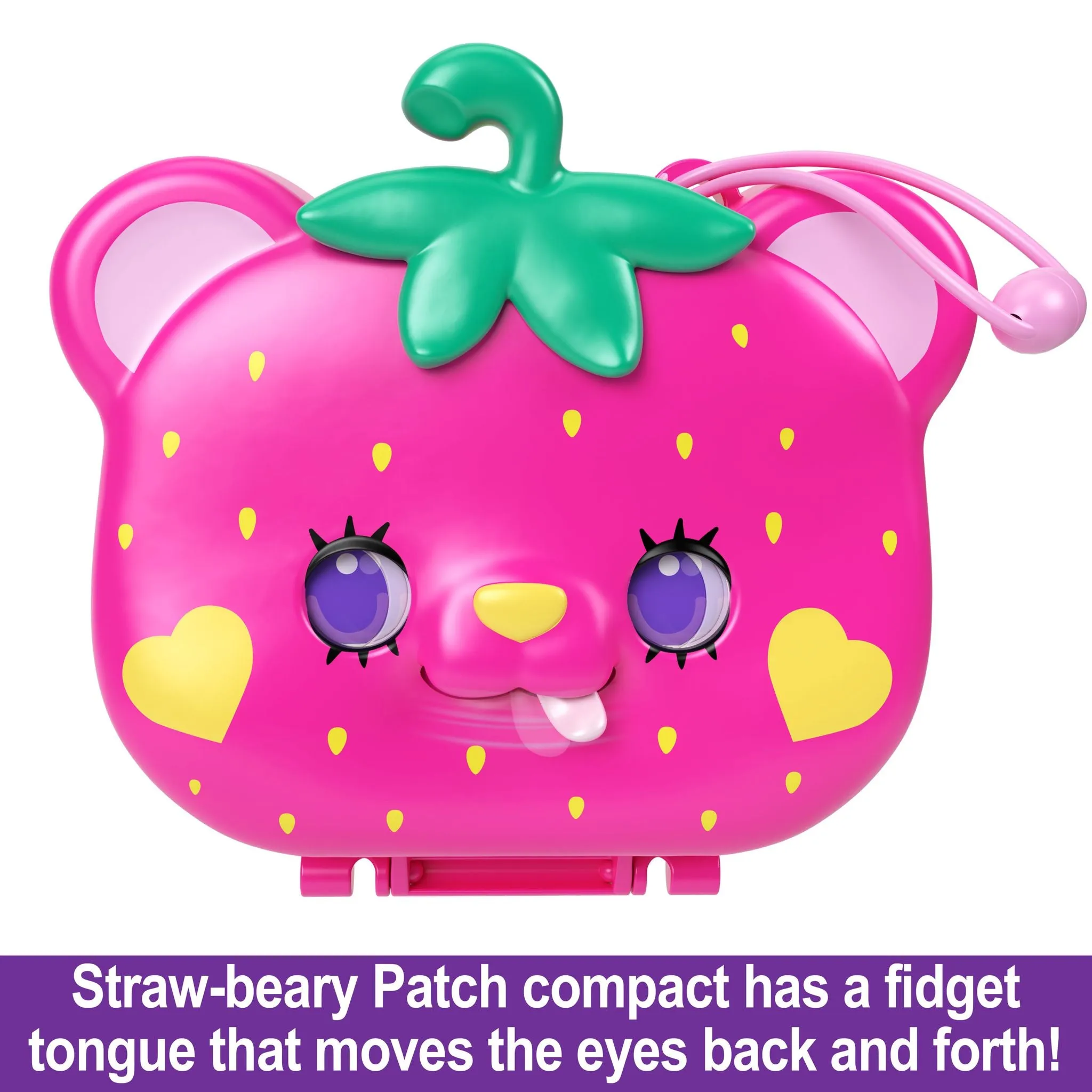 Polly Pocket Big Pocket World Straw-Beary Patch Compact