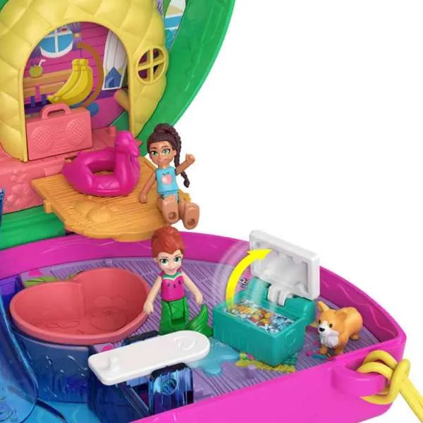 Polly Pocket Big Pocket World Watermelon Pool Party Compact