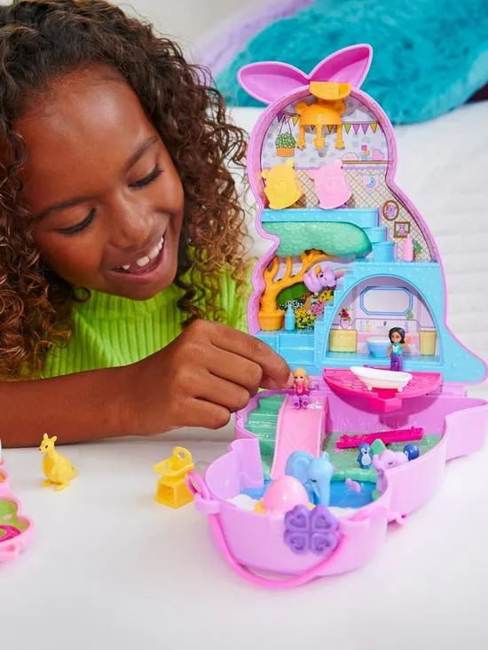 Polly Pocket Mama & Joey Kangaroo Wearable Compact