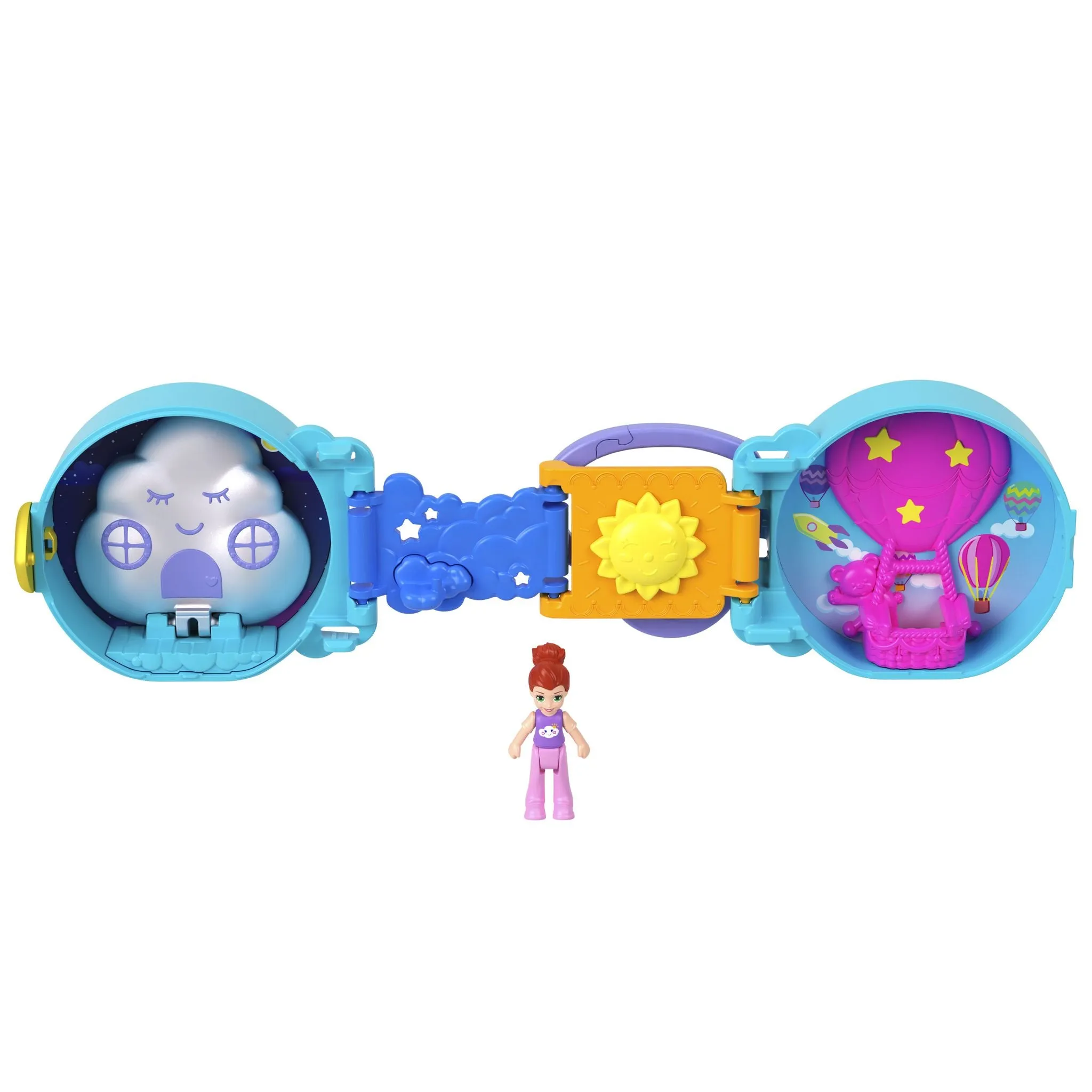 Polly Pocket On The Go Fun - Rainbow Cloud